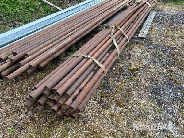 Stålrör 30 st 6m 30 st