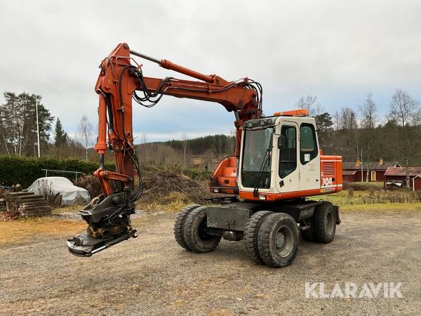 Grävmaskin Atlas 1304 med tiltrotator och redskap