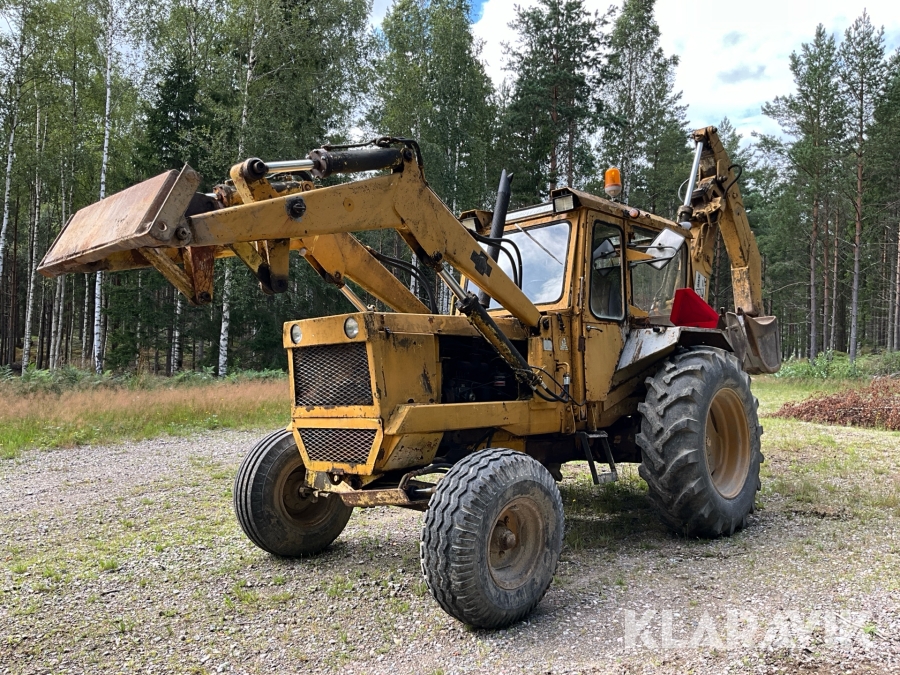 Traktorgrävare Hymas 470 med redskap