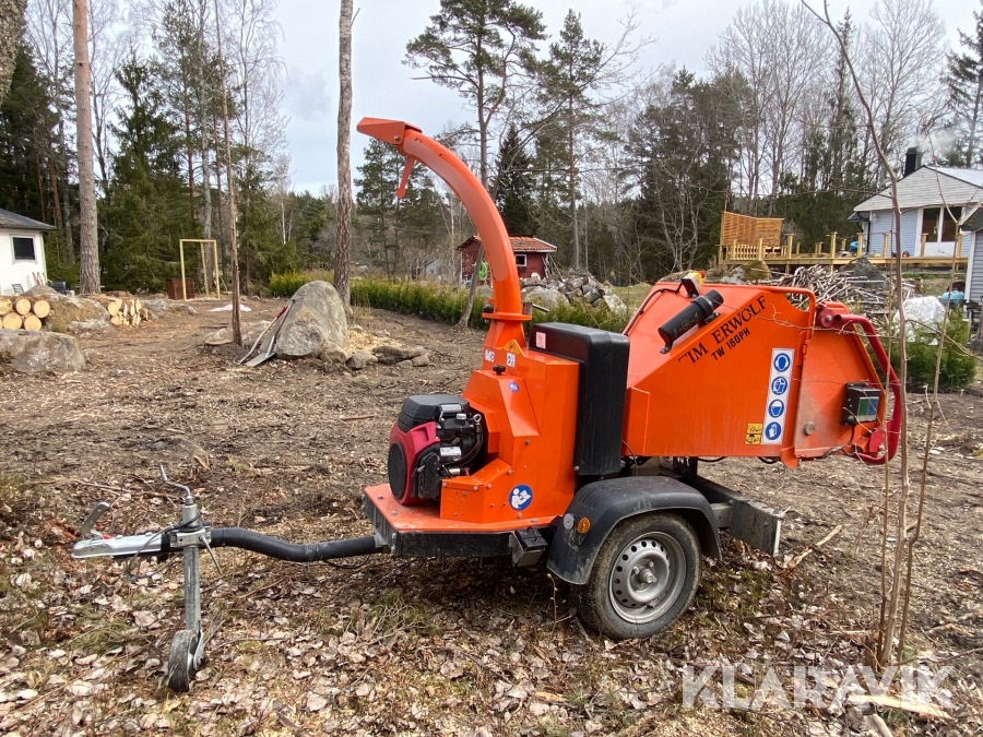 Flismaskin Timberwolf TW160PH