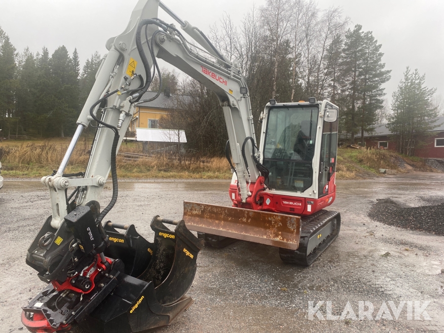 Bandgrävare Takeuchi TB250-2