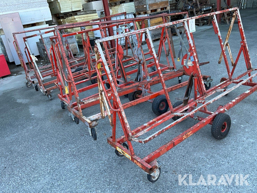 Skivvagn 5st Starke Arvid Okänd