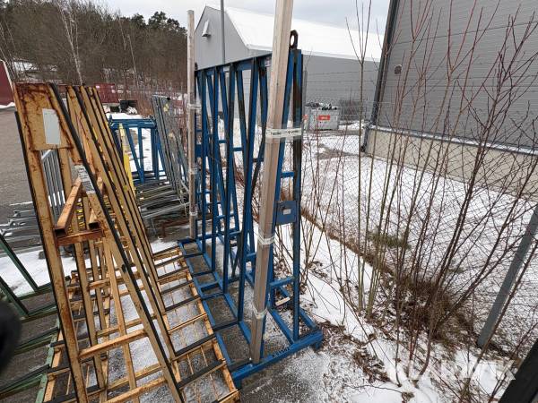 Glas/ skivställ, A stativ GK Product STS-A-2020/800/2180