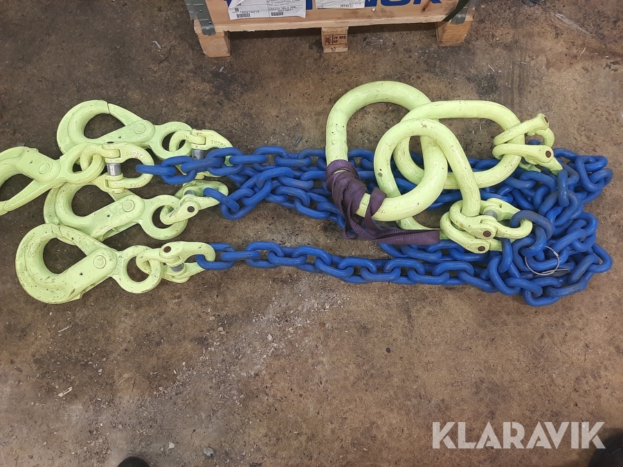 4part lyftkätting Gunnebo 4G BK, Storuman, Klaravik auktion