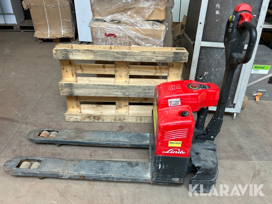 Gaffellyftvagn Linde M15 batteri