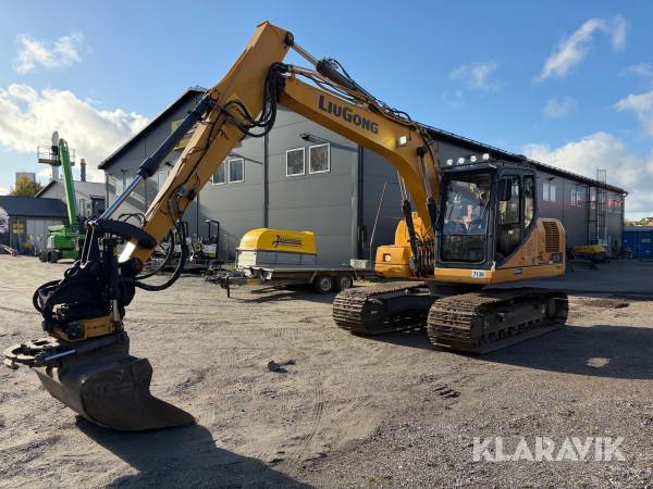 Grävmaskin Liugong CGL915E