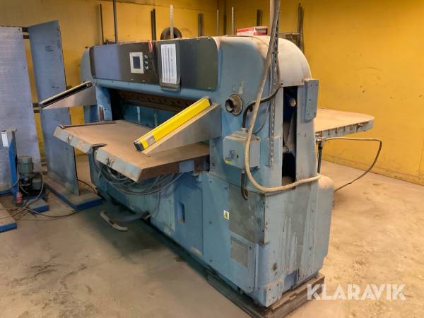 Klippmaskin till papper Wohlenberg A165 U