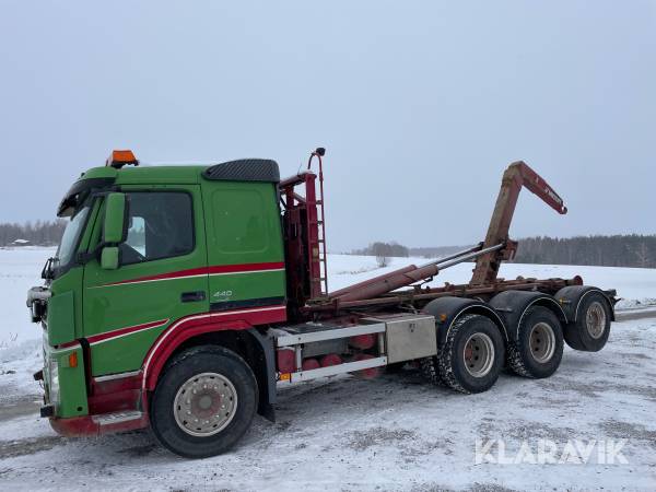 Lastväxlare Volvo FM440 8x4 tridem Euro5