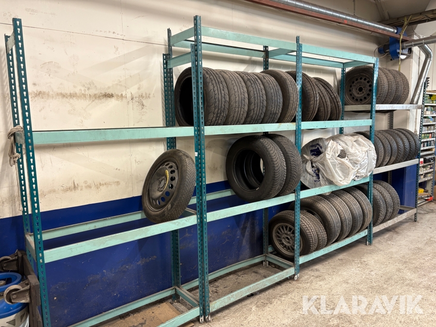 Däckförvaring med däck