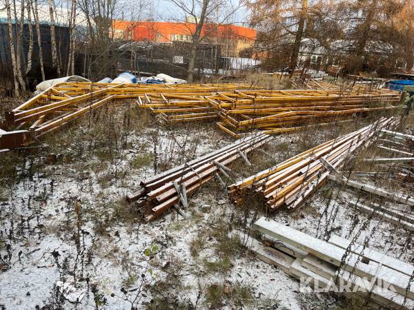 Stålkonstruktion till tälthall