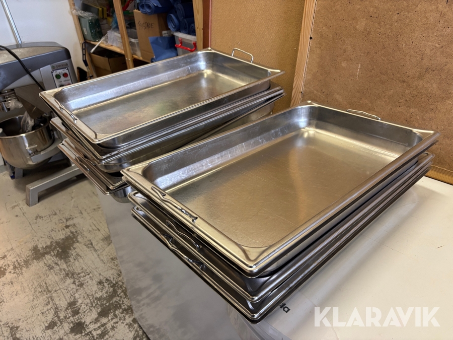 Köksbleck till storkök GN 1/1 Standardbleck 10 st