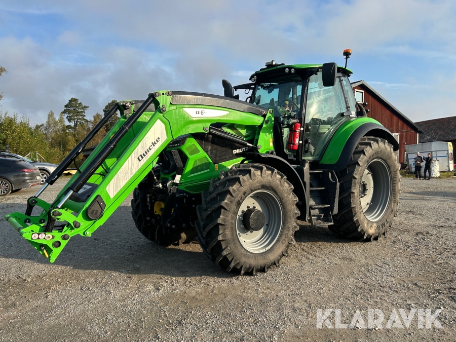 Traktor Deutz-Fahr 6215 TTV med lastare
