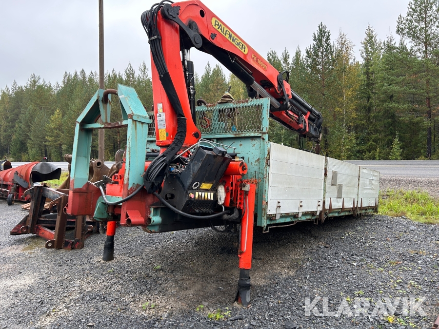 Kranflak Lefab Palfinger kran