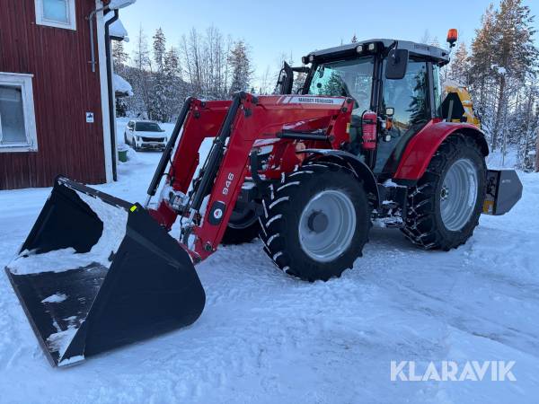 Traktor Massey Ferguson MF 5610 Dyna-4 med lastare & skopa
