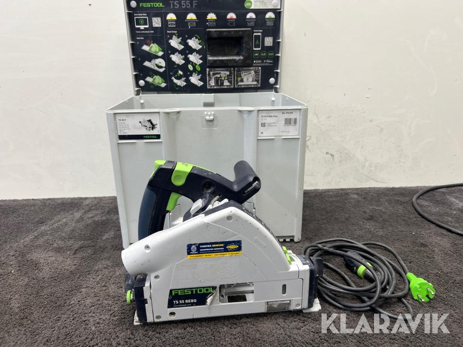 Sänksåg Festool TS 55 REBQ