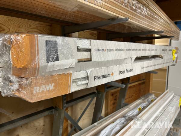 Dörrkarm med tätning Raw 2 st