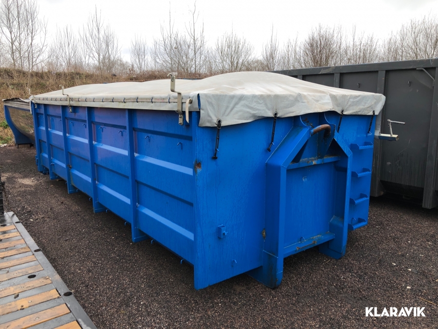 Spannmålscontainer med kapelltäckning 