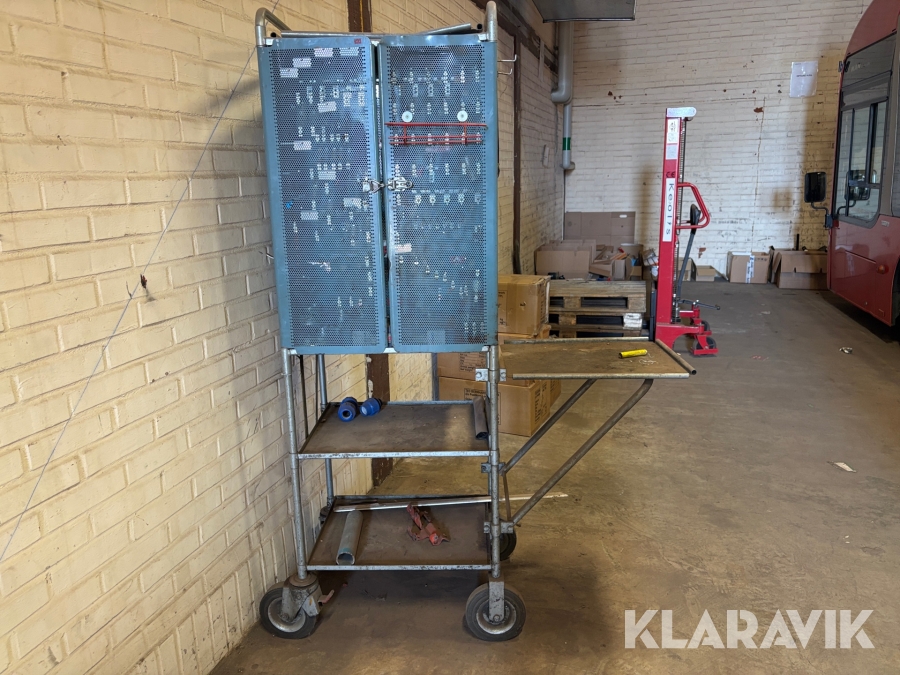 Verktygsskåp på hjul 2st