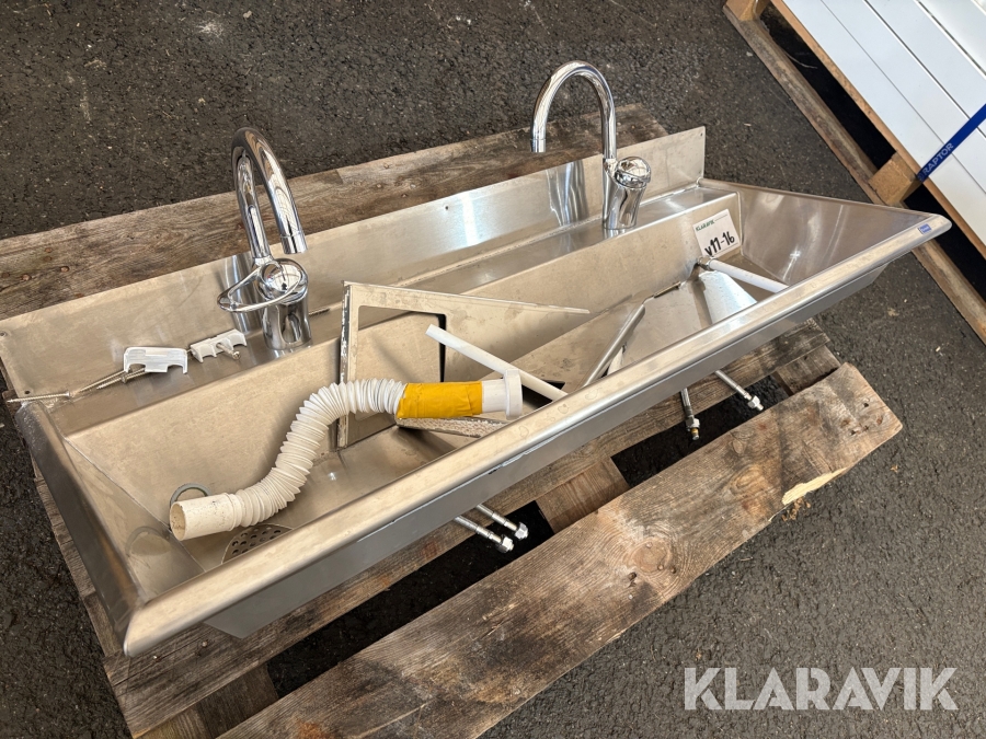 Handfat i rostfritt stål Furhoffs