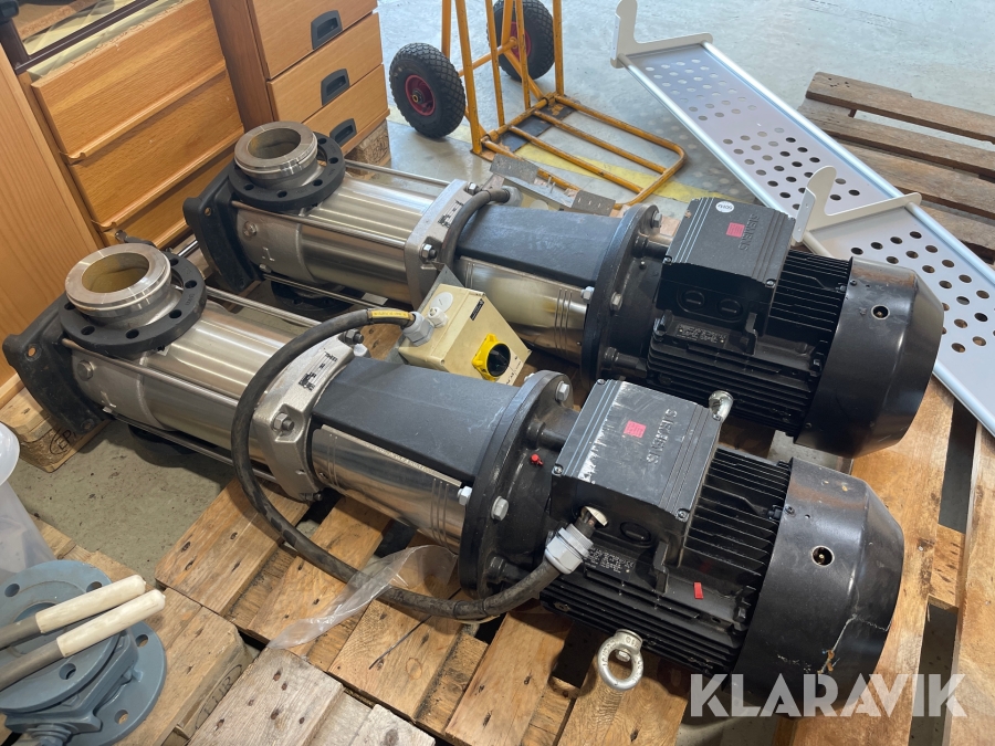 Tryckstegringspumpar Grundfors 2 st
