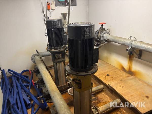 Pumpar för bevattning Grundfos CR30-80 6st