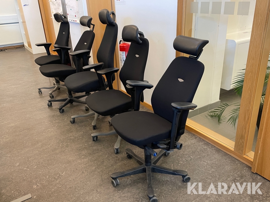 Kontorsstolar 5 st