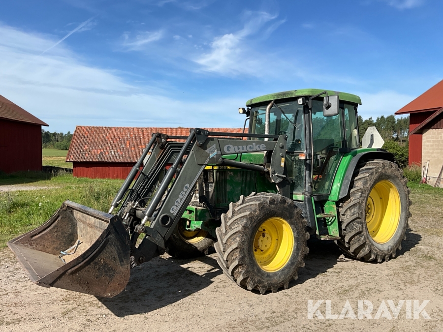 Traktor John Deere 6310 med lastare