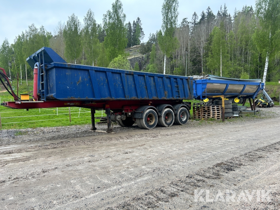 Bergstrailer och asfaltsbalja SLP SLP-3-95-90-ST