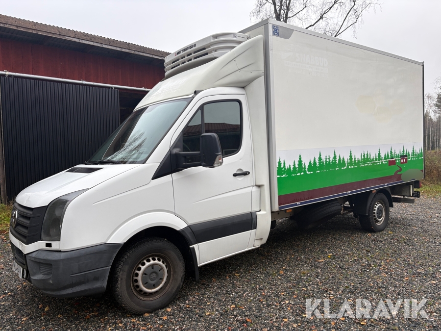 Kylbil Volkswagen Crafter 35 2.0 TDI med Mitsubishi kylaggregat