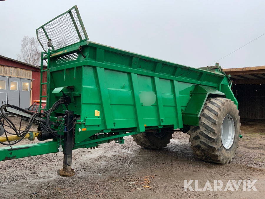 Gödselspridare TEBBE MS 140 16m3