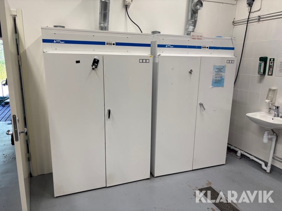 Torkskåp Antifukt 2 st