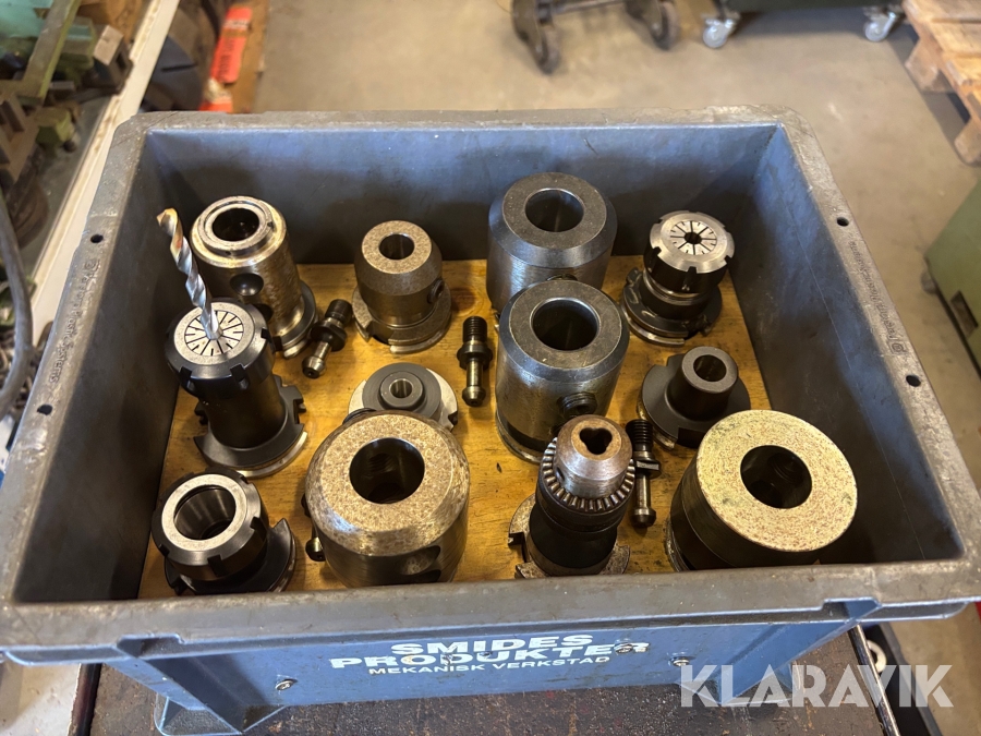 CNC redskap BT 40 chuckar