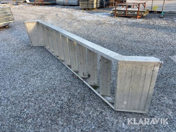 Aluminiumtrapp till 2,57 m sektion Layher 1 st