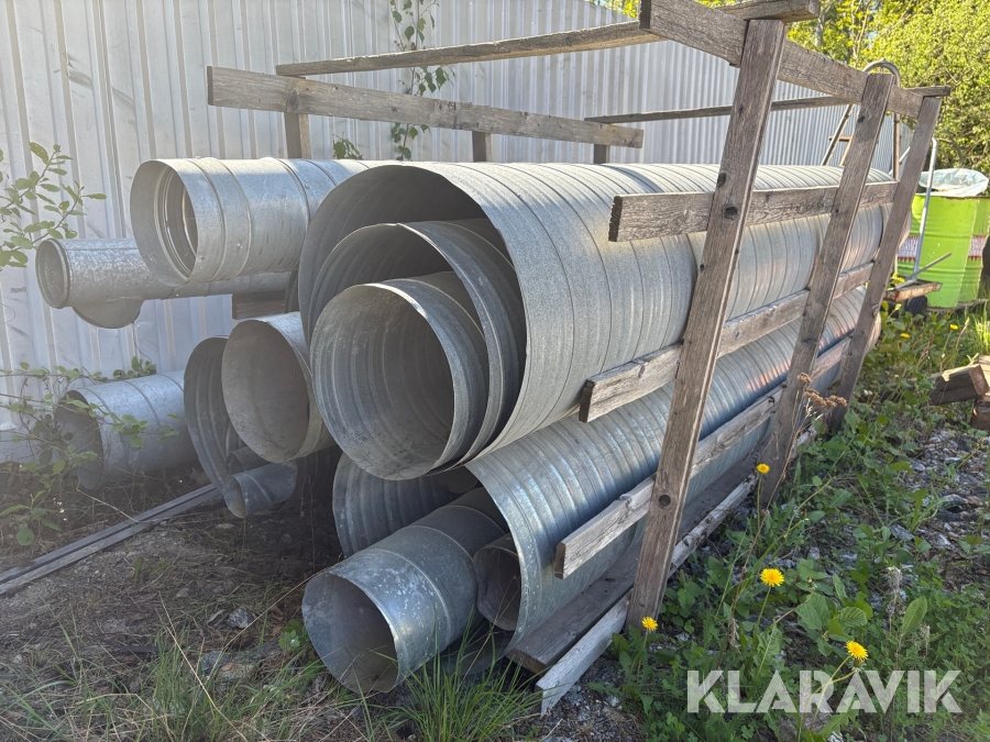 Ventilationsrör blandade storlekar