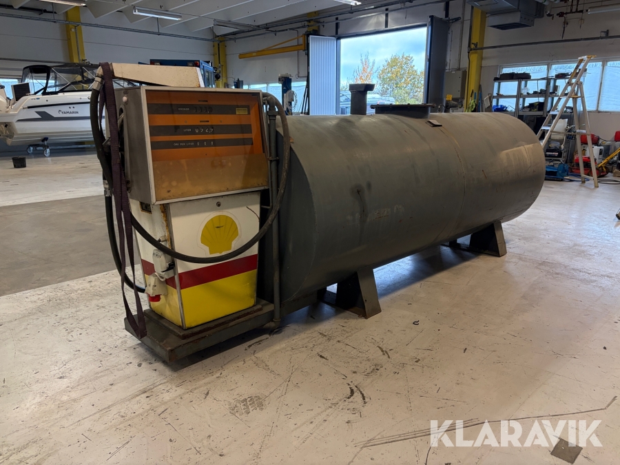 Dieseltank med pump Fritsla Cistern 3000 liter