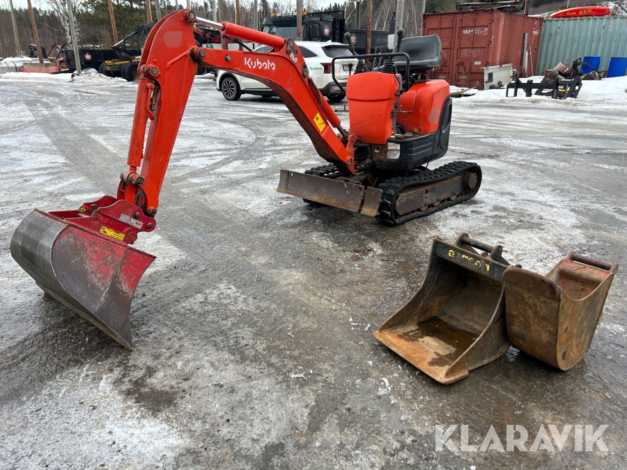 Grävmaskin Kubota U10-3