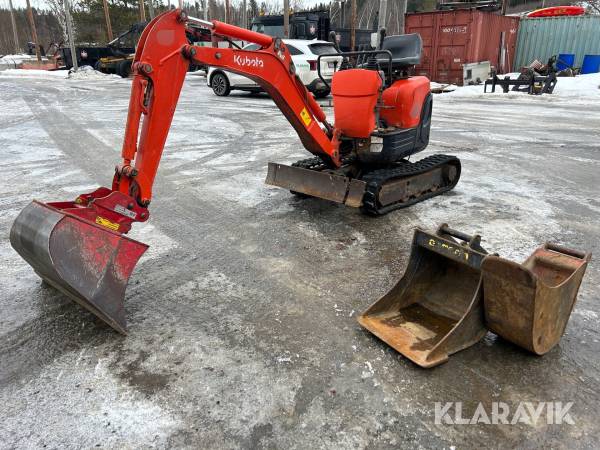 Grävmaskin Kubota U10-3