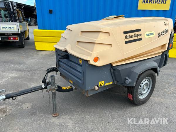 Kompressorvagn Atlas Copco XAS 47