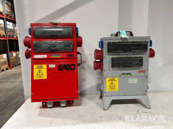 Undercentraler trapp fast inkoppling Garo UGTC100 Trapp