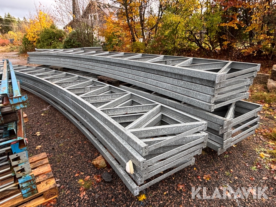 Delar till tälthall