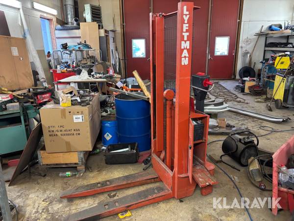 Pallgaffeltruck Lyftnan