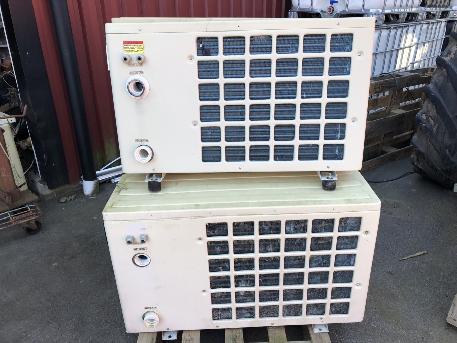 5st Värmepumpar till swimmingpooler