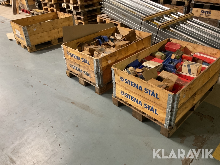 Parti med bult och mutter