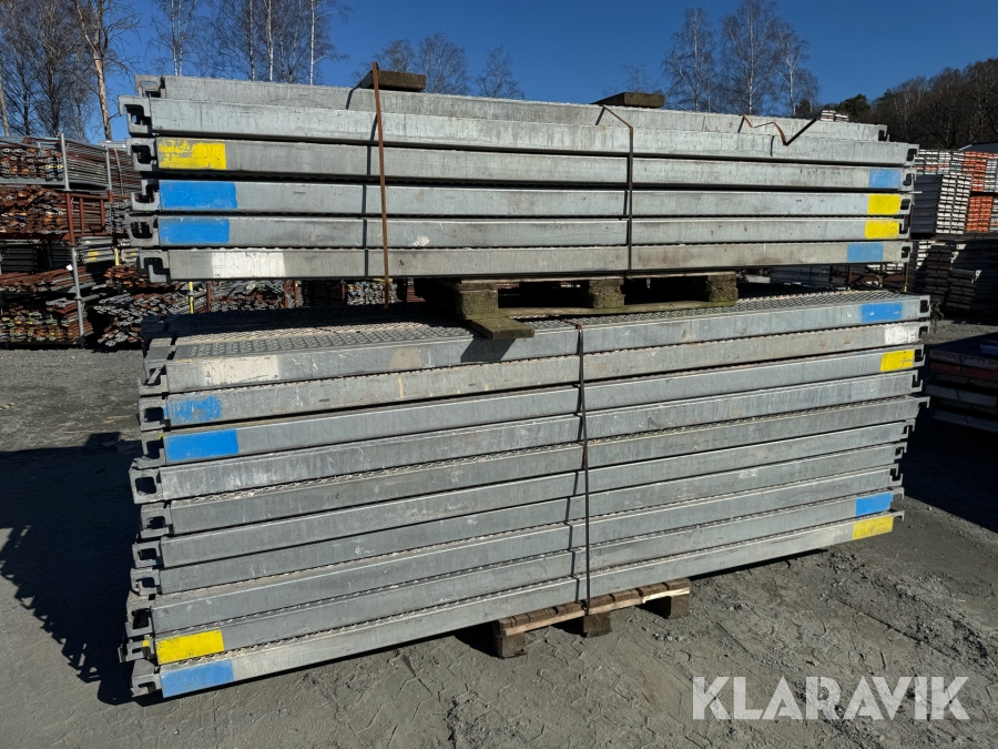 Stålplank Haki 3 m 116 st