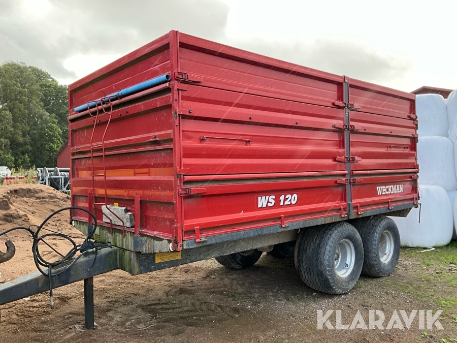 Spannmålsvagn Weckman WS 120