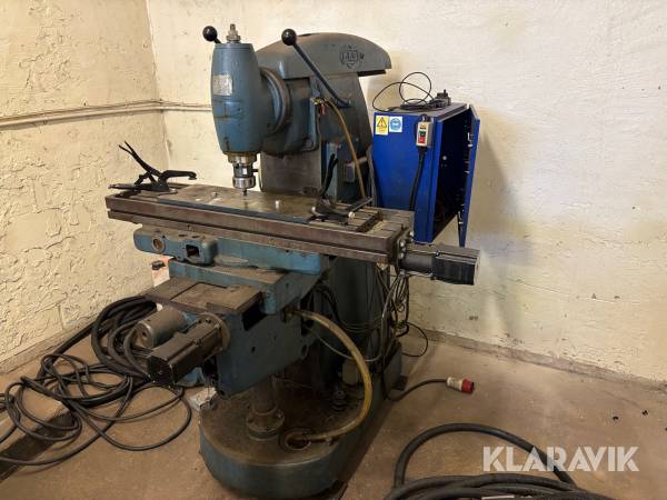 Fräs MAS med styrsystem och tillbehör