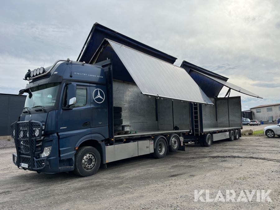 Flisbilsekipage Mercedes-Benz Actros 2551 VANGS (Norge-ekipage)