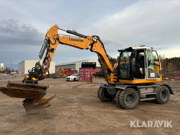 Grävmaskin Liebherr A 910 Compact med redskap