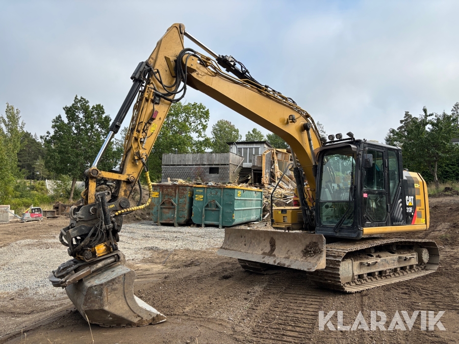 Grävmaskin CAT 313FL