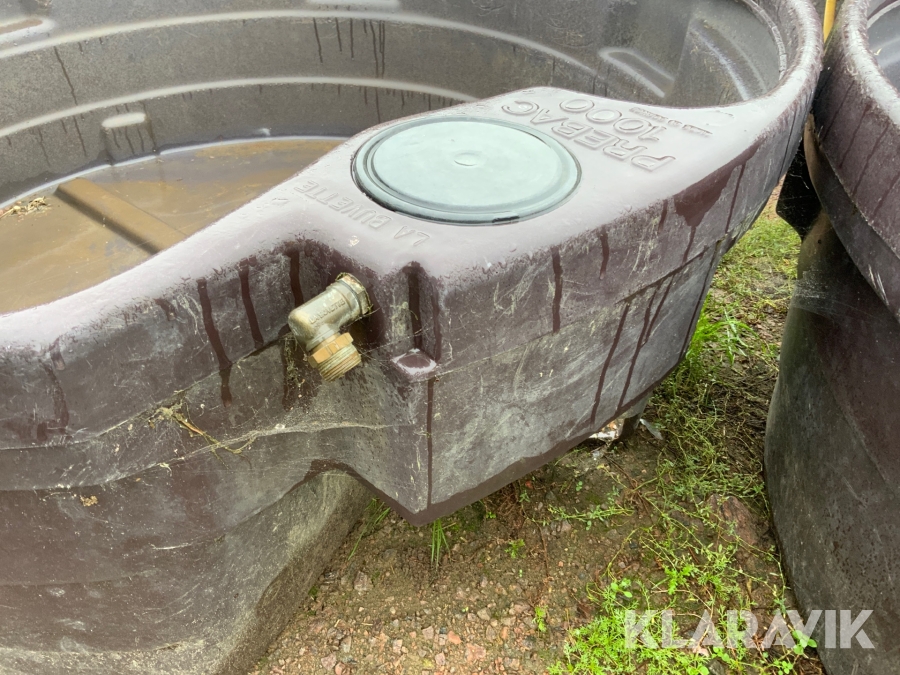 Vattenkar för nötkreatur Prebac 1000/800, Mariestad, Klaravi
